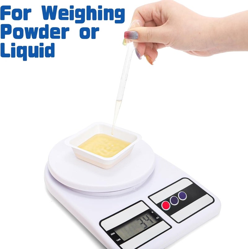 Coloch 250 Pack Weigh Boats Medium, 100ml Plastic Trays for Measuring Disposable Square Weighing Dishes Anti-Static Lab Dishes for Powder, Liquid, Epoxy, Food Sample - Image 3